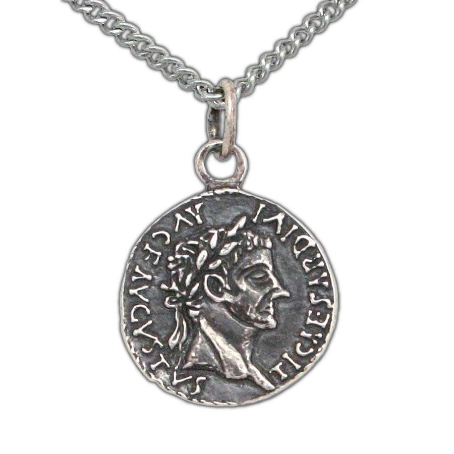 Anduriel’s Blackened Denarius Necklace - Badali Jewelry - Necklace