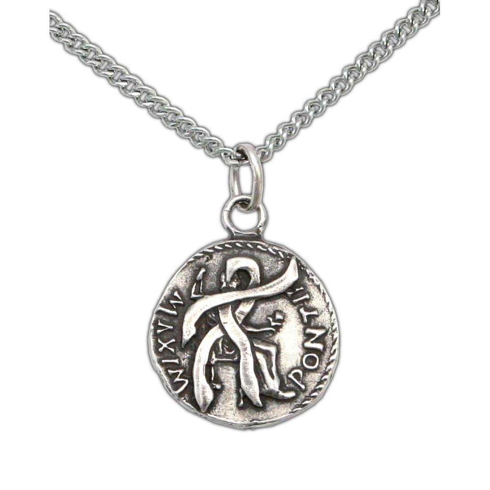 Anduriel’s Blackened Denarius Necklace - Badali Jewelry - Necklace