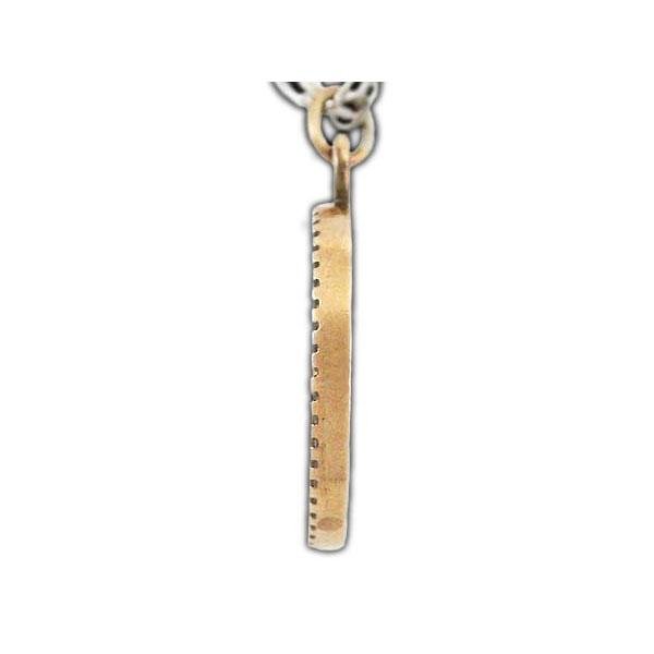 Side View of Hobbit Hole Door Necklace
