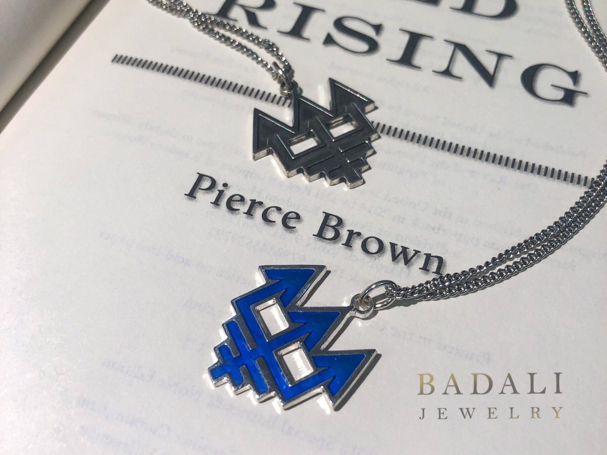 Blue Society Pendant - Badali Jewelry - Necklace
