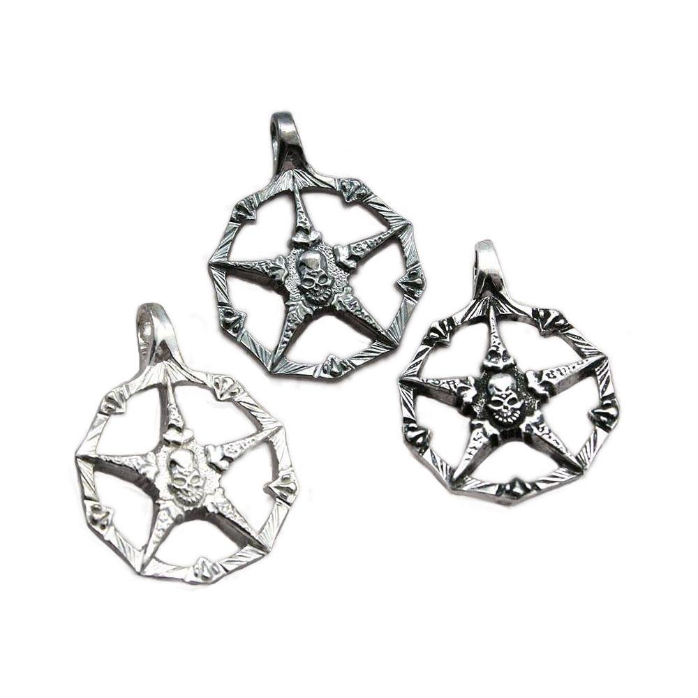 Bone Faction Pendant - Silver - Badali Jewelry - Necklace
