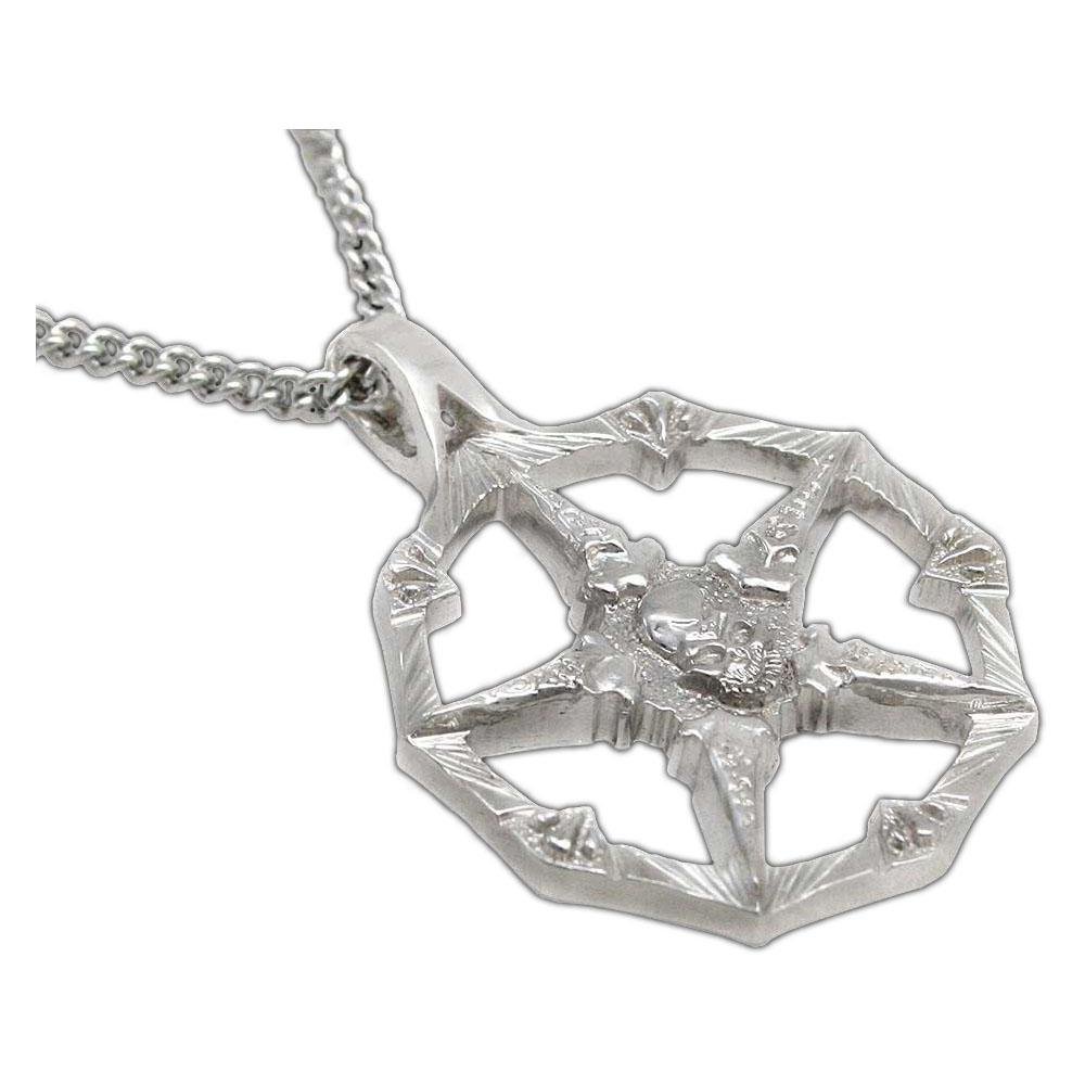 Bone Faction Pendant - Silver - Badali Jewelry - Necklace