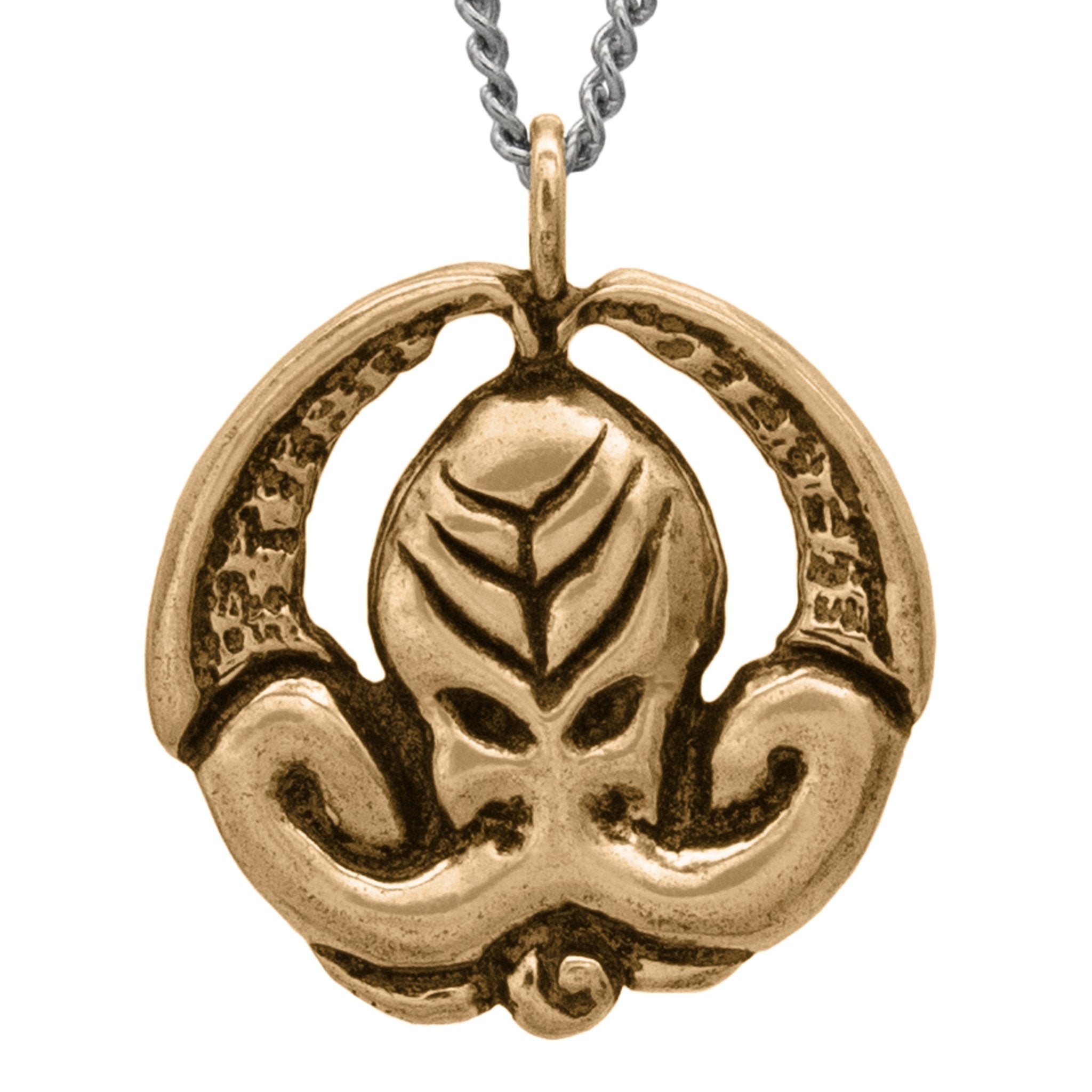 Cthulhu Medallion - Bronze - BJS Inc. - Necklace
