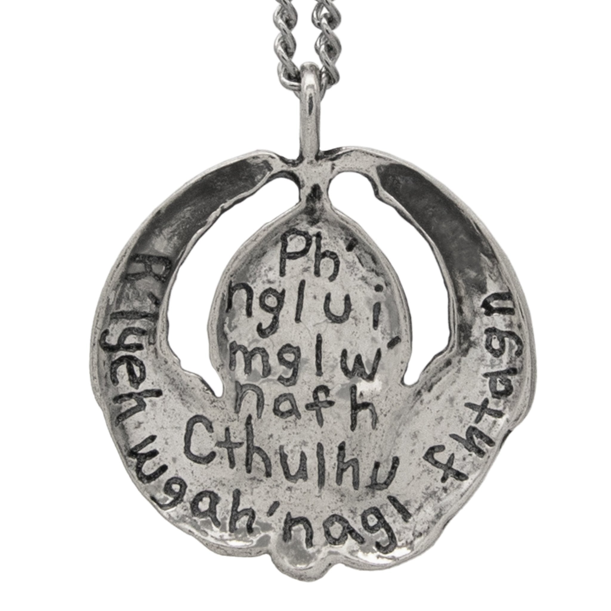 Cthulhu Medallion - Silver - BJS Inc. - Necklace