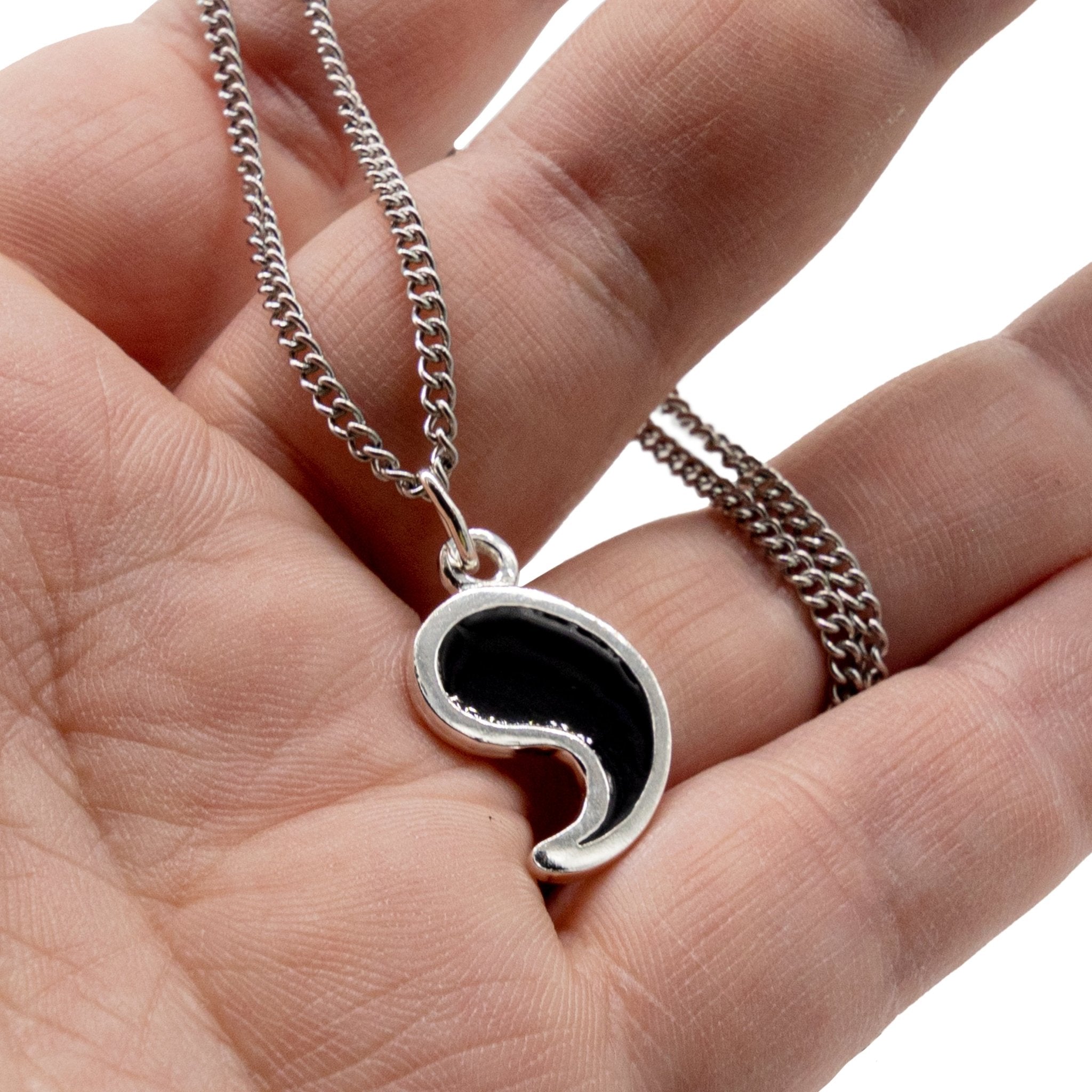 Dragon's Fang Necklace - Enameled Sterling Silver - BJS Inc. - Necklace
