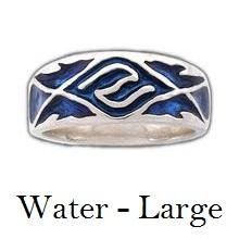Elemental Bands - CUSTOM ENAMEL OPTIONS - Badali Jewelry - Ring