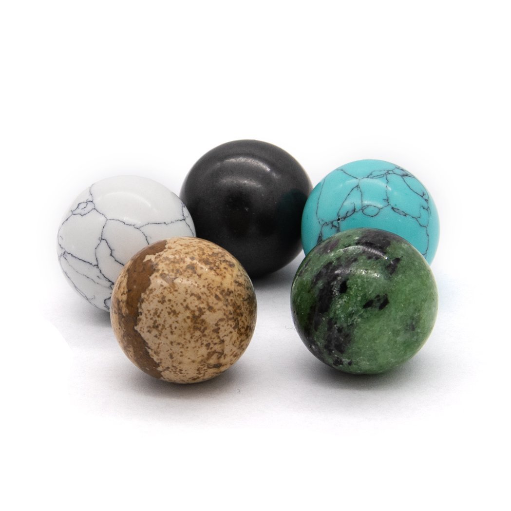 Elemental Spheres - Gemstone Marbles