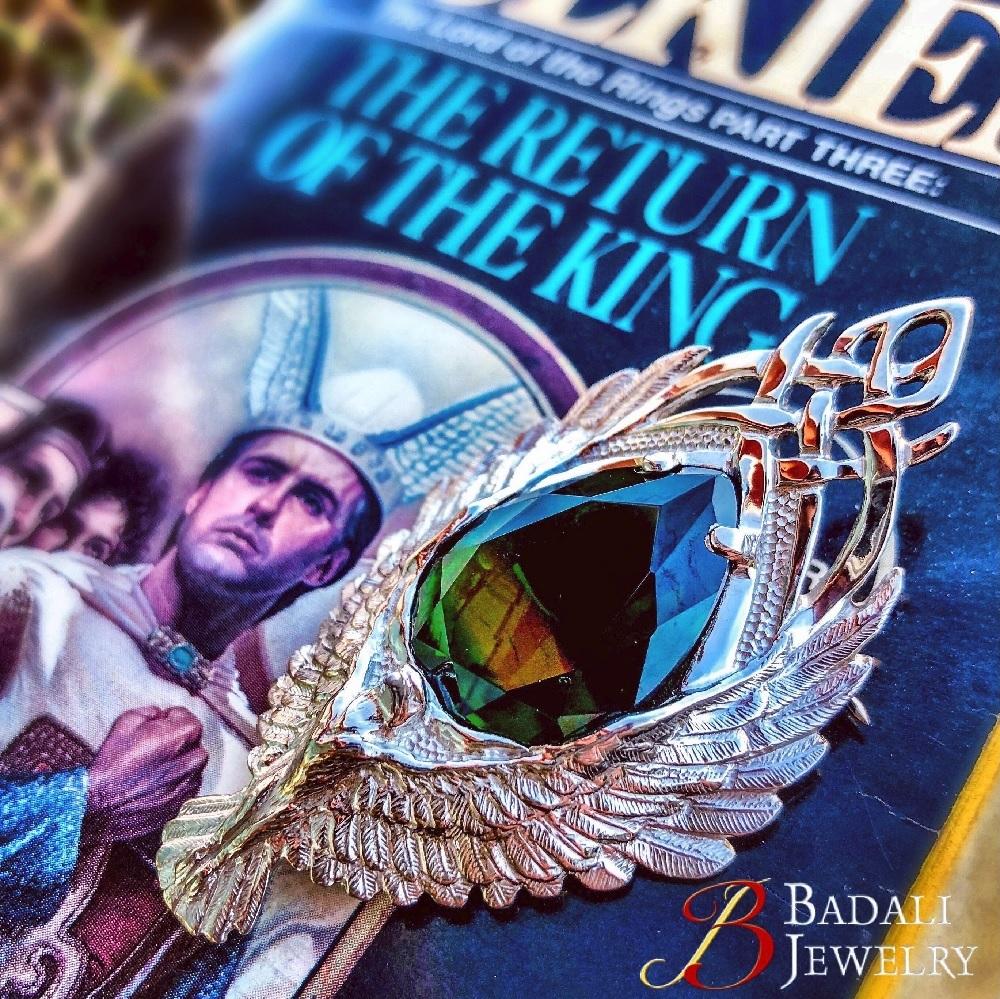 ELESSAR™ The Elfstone - Silver - Badali Jewelry - Necklace