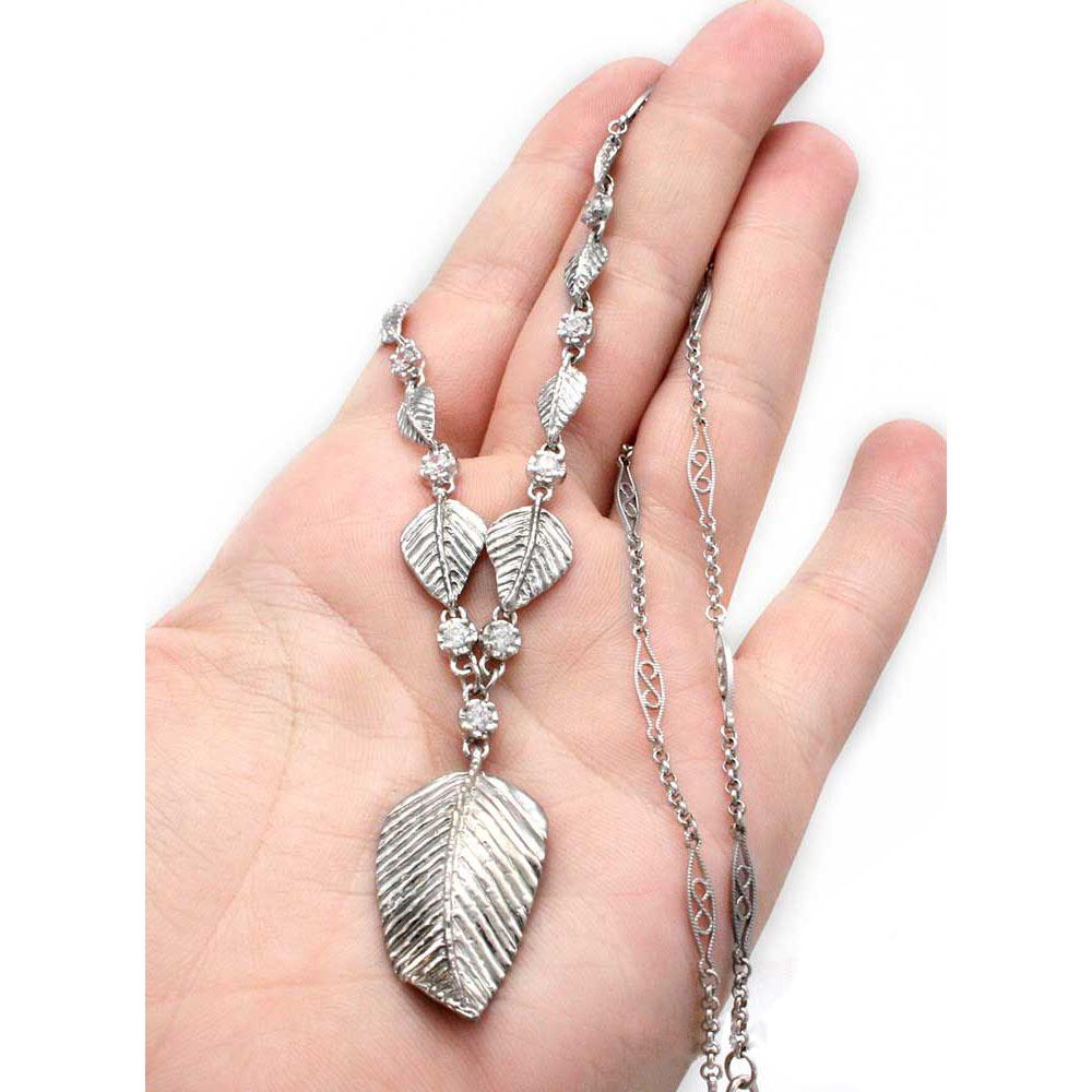 Elven Realms 9 Leaf Necklace: RIVENDELL™, MIRKWOOD™, LOTHLORIEN™ - Badali Jewelry - Necklace