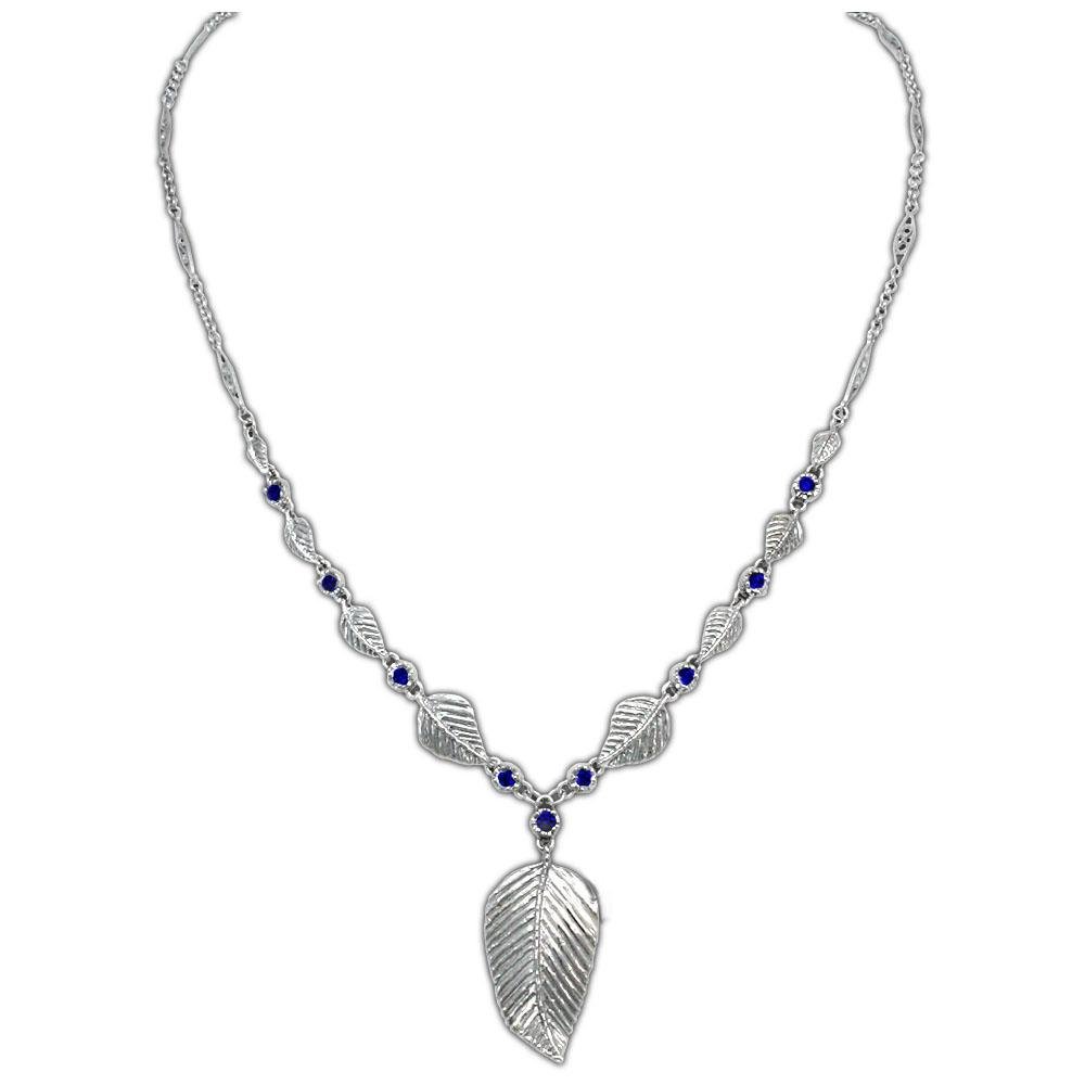 Elven Realms 9 Leaf Necklace: RIVENDELL™, MIRKWOOD™, LOTHLORIEN™ - Badali Jewelry - Necklace