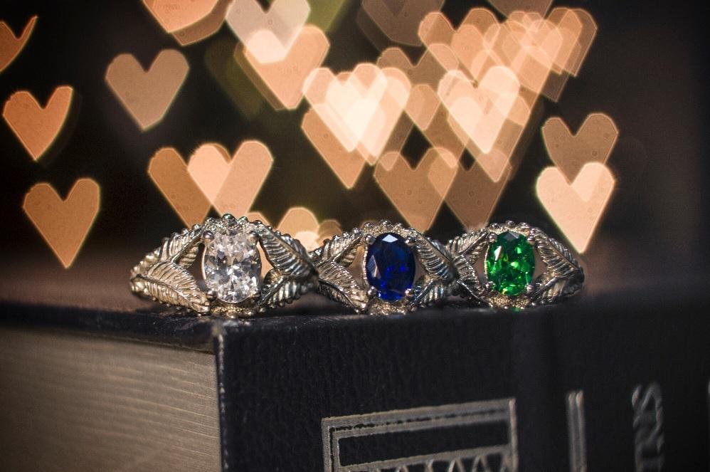 Elven Realms Ring: RIVENDELL™, LOTHLORIEN™, MIRKWOOD™ - Badali Jewelry - Ring