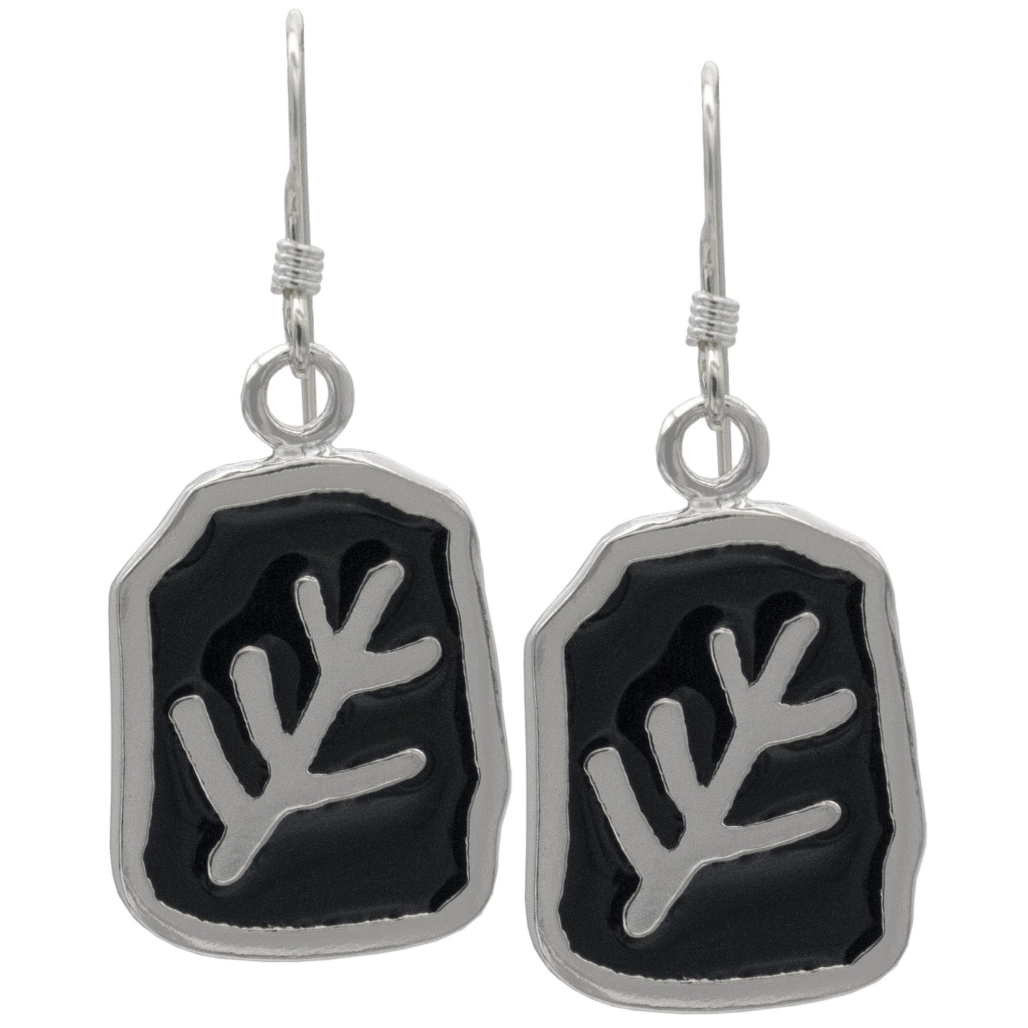 Enameled Elder Sign Earrings - BJS Inc. - Earrings
