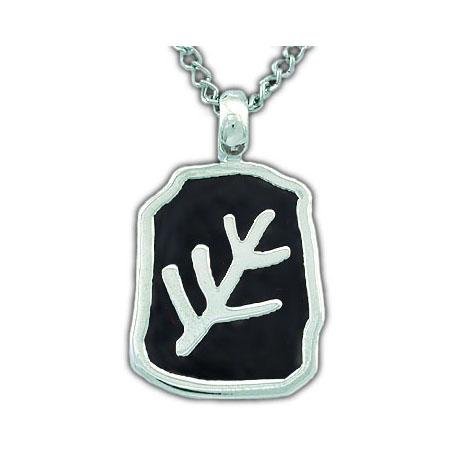Enameled Elder Sign Necklace - Badali Jewelry - Necklace