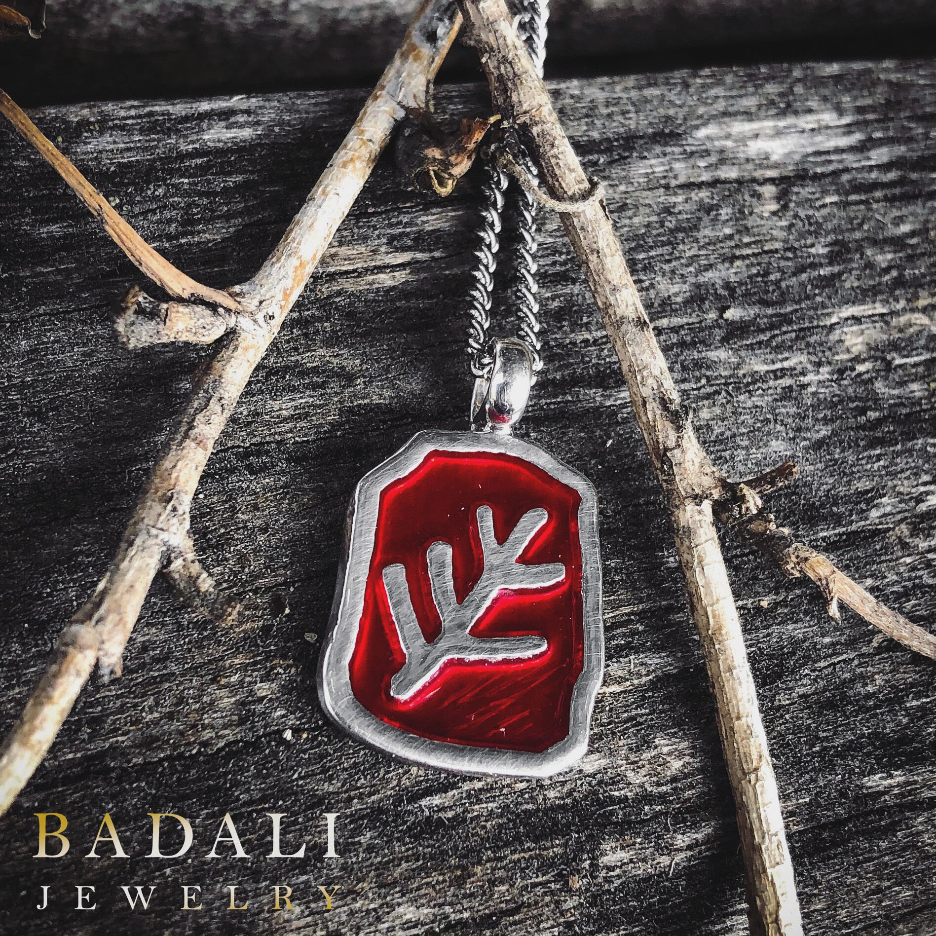 Enameled Elder Sign Necklace - BJS Inc. - Necklace