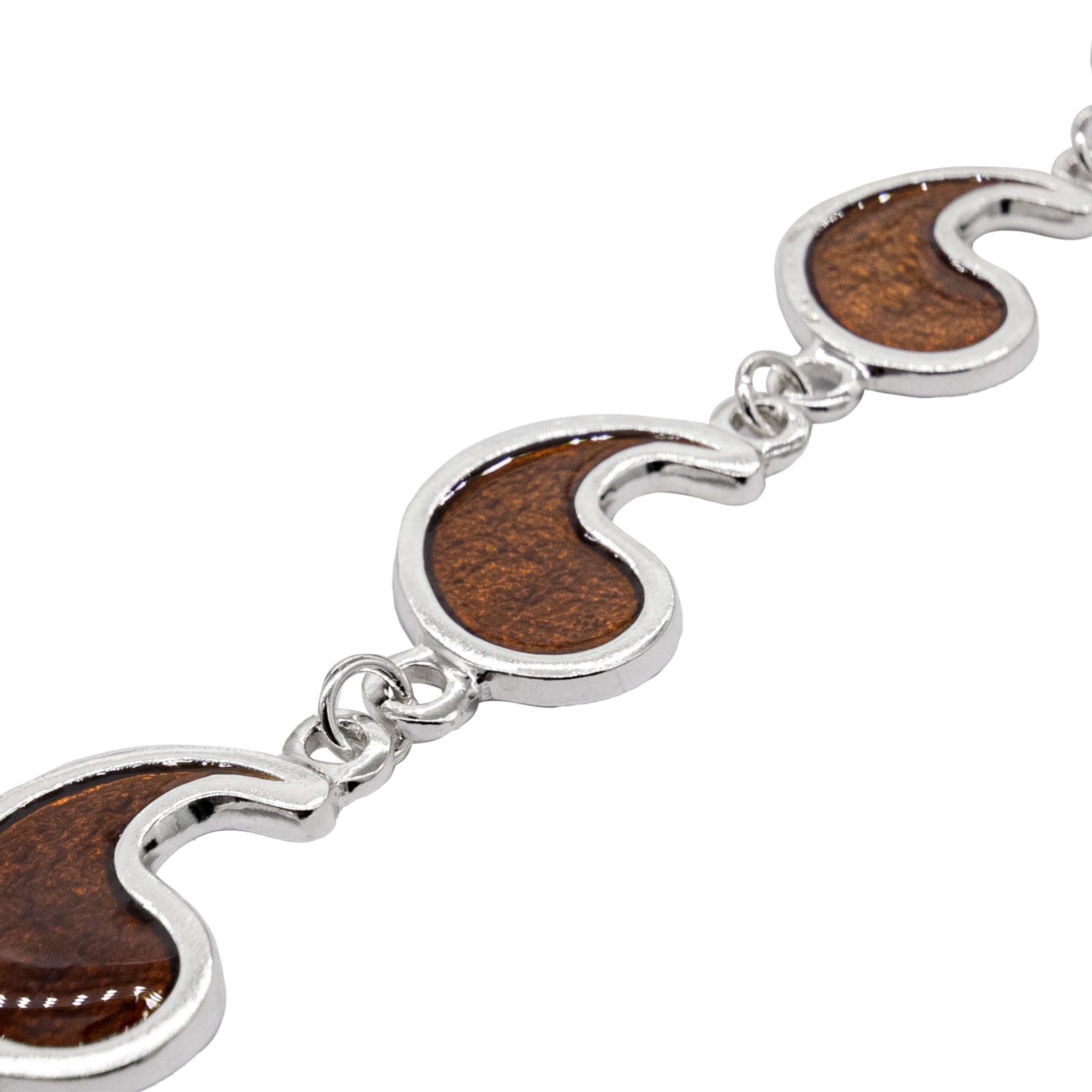 Flame of Tar Valon Ajah Bracelet - Enameled Sterling Silver - BJS Inc. - Earrings