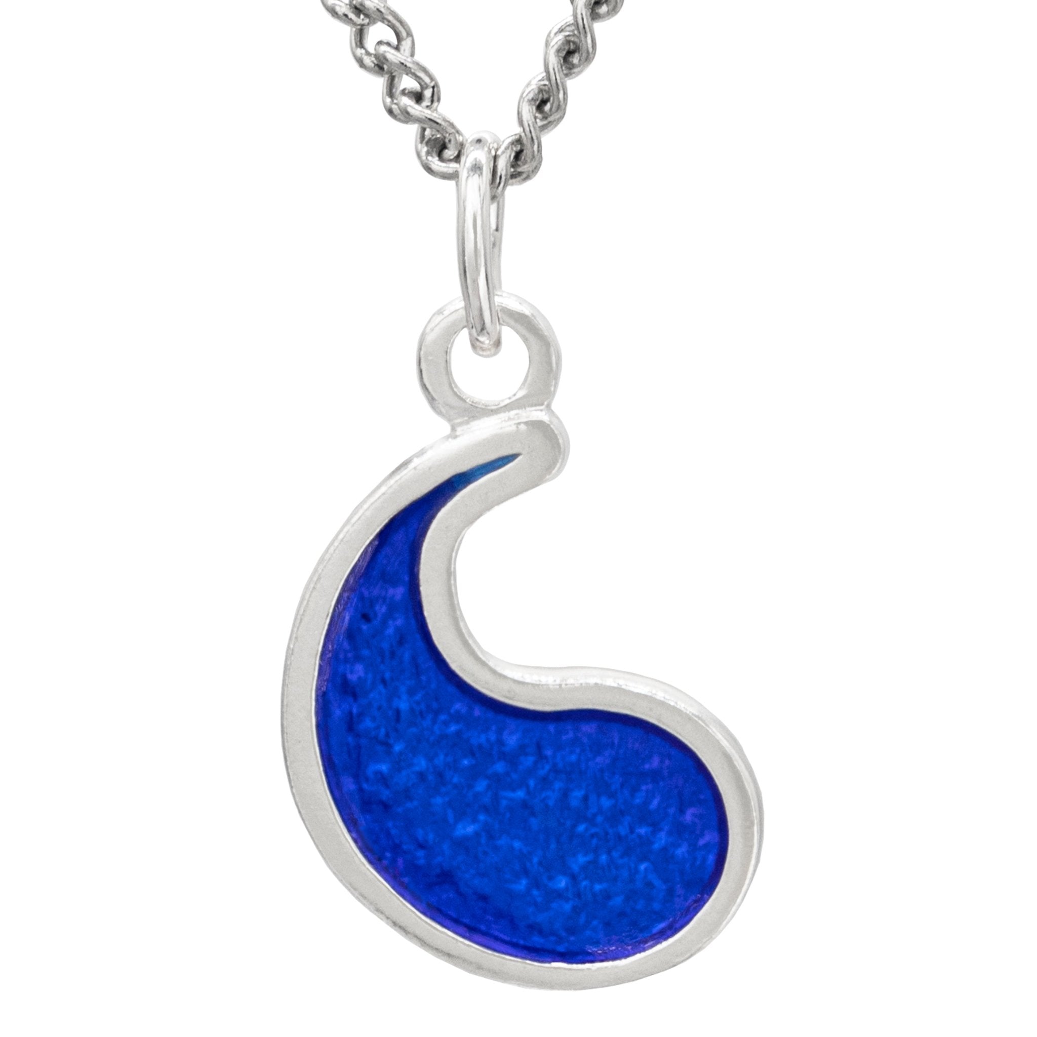 Flame of Tar Valon Ajah Necklace - Enameled Sterling Silver - BJS Inc. - Necklace