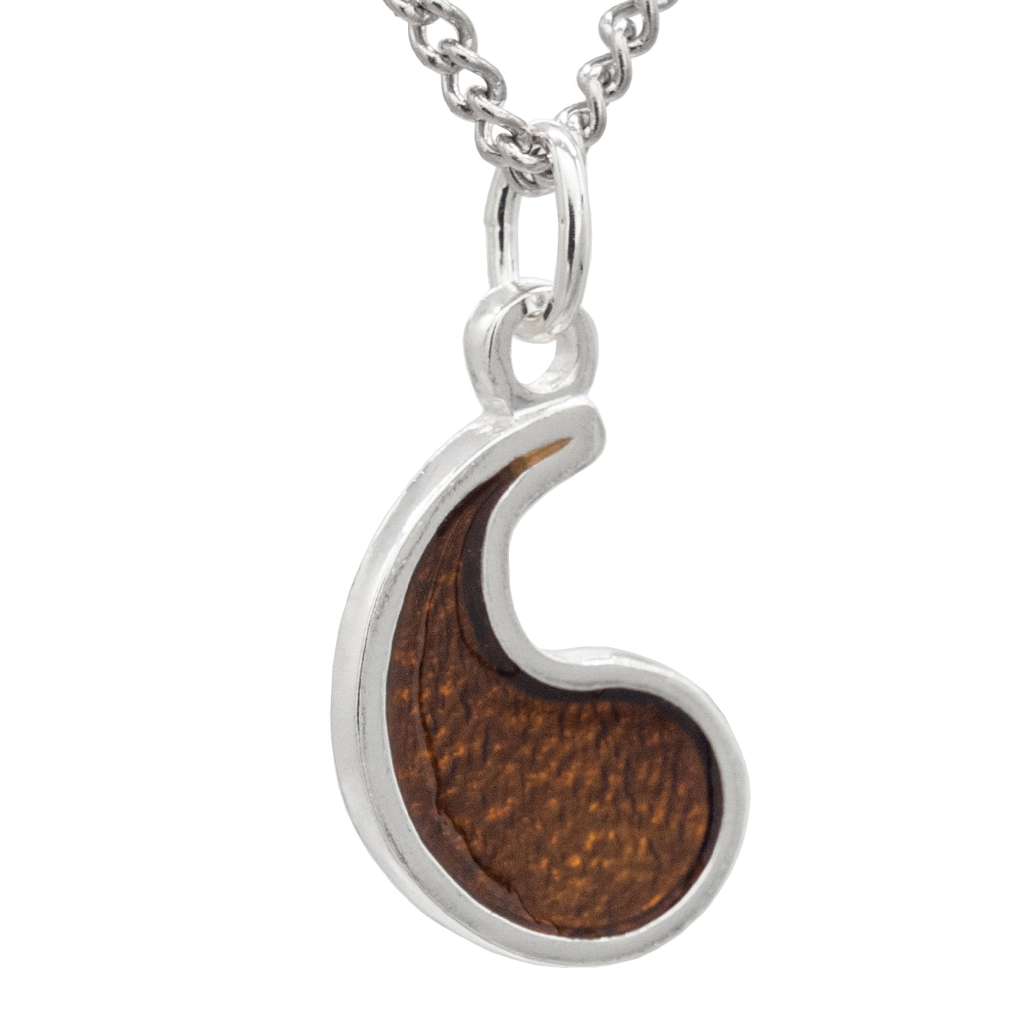 Flame of Tar Valon Ajah Necklace - Enameled Sterling Silver - BJS Inc. - Necklace