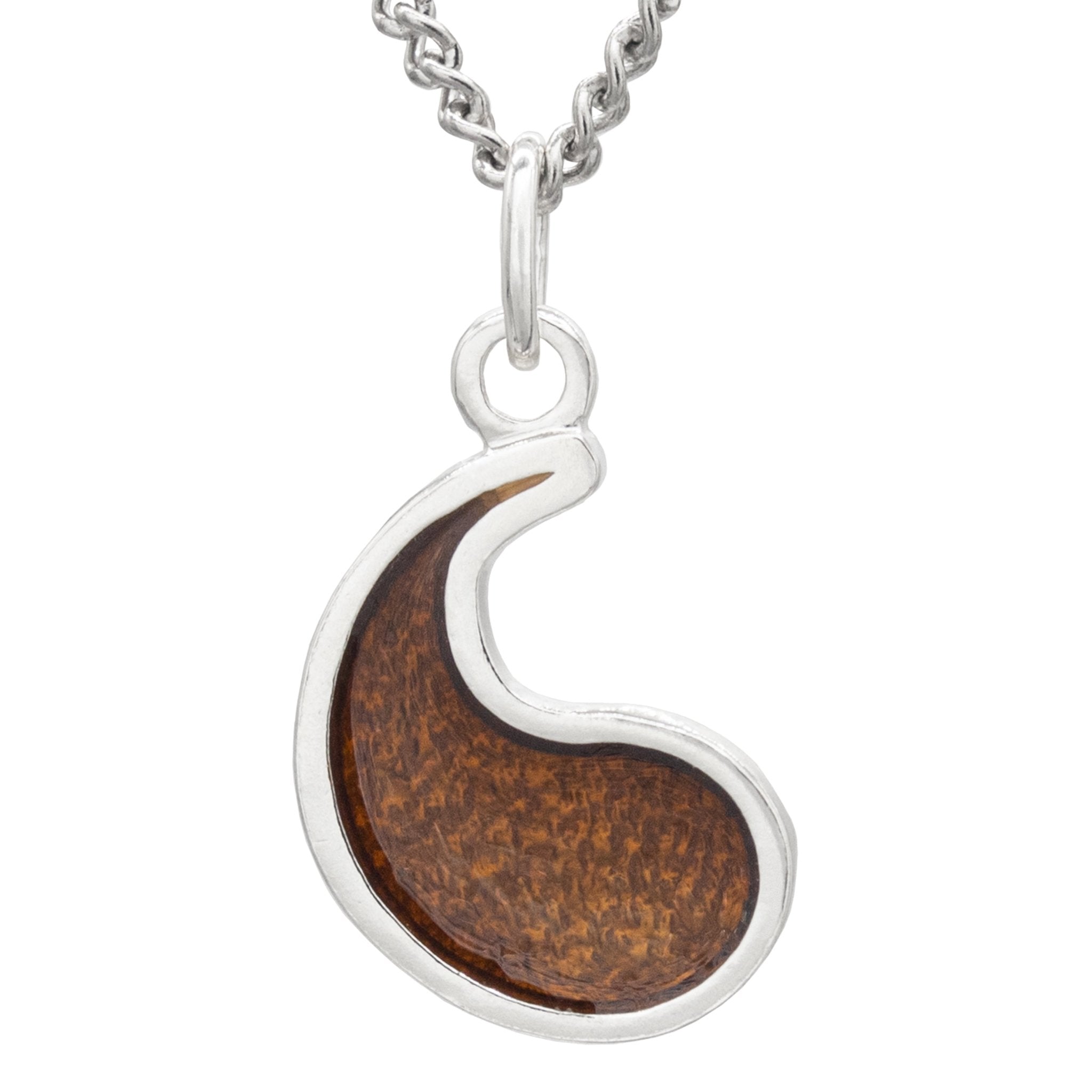Flame of Tar Valon Ajah Necklace - Enameled Sterling Silver - BJS Inc. - Necklace