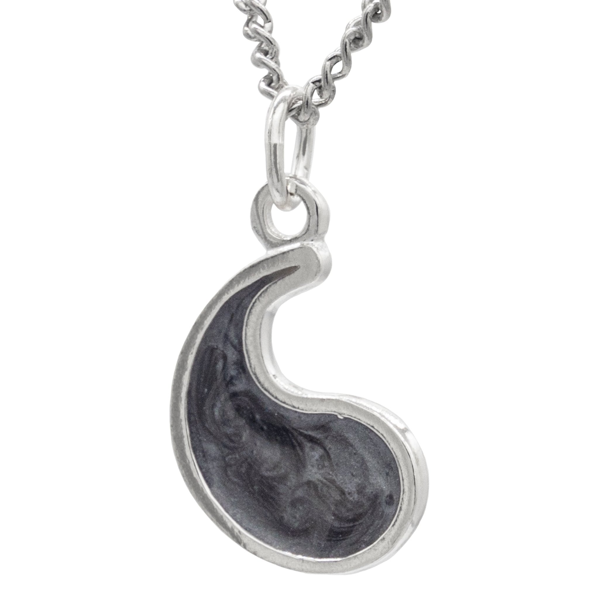 Flame of Tar Valon Ajah Necklace - Enameled Sterling Silver - BJS Inc. - Necklace
