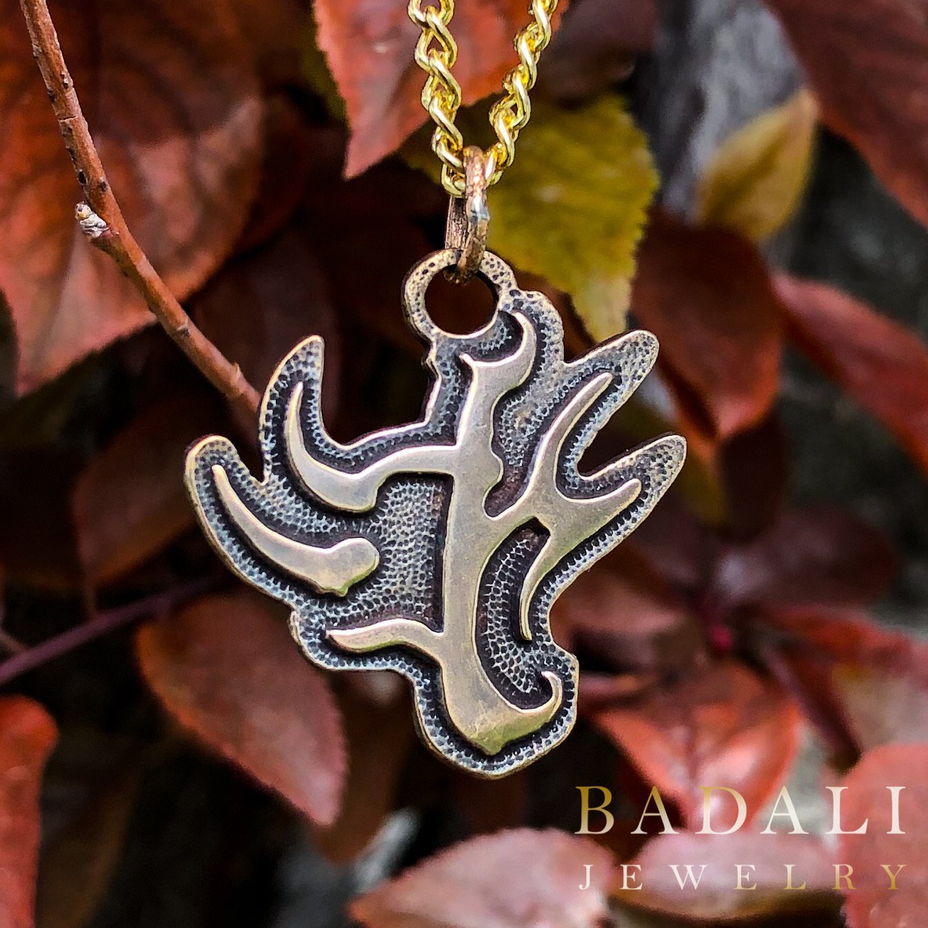 Flame Ward Bronze Medallion - BJS Inc. - Necklace