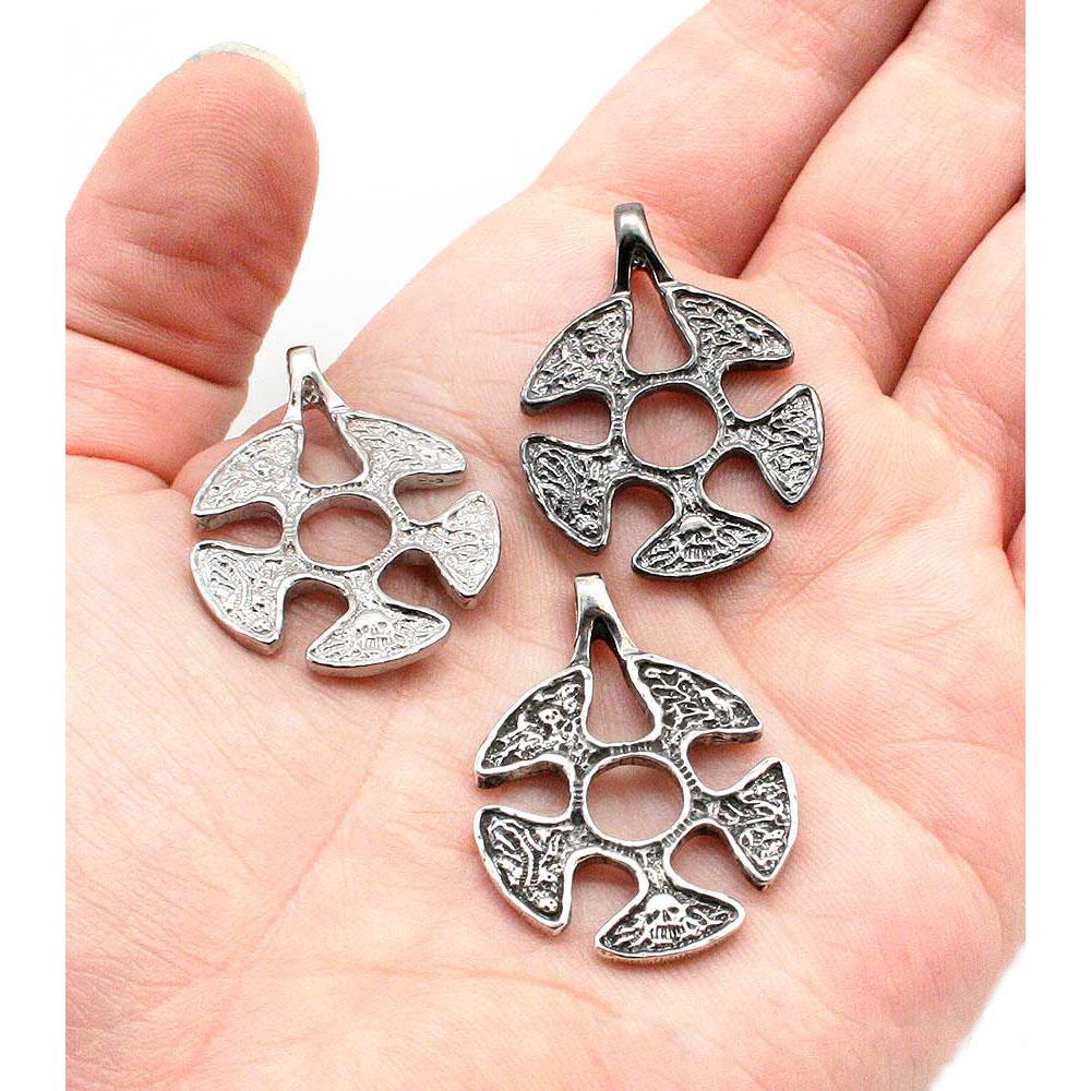Flesh Faction Pendant - Silver - Badali Jewelry - Necklace