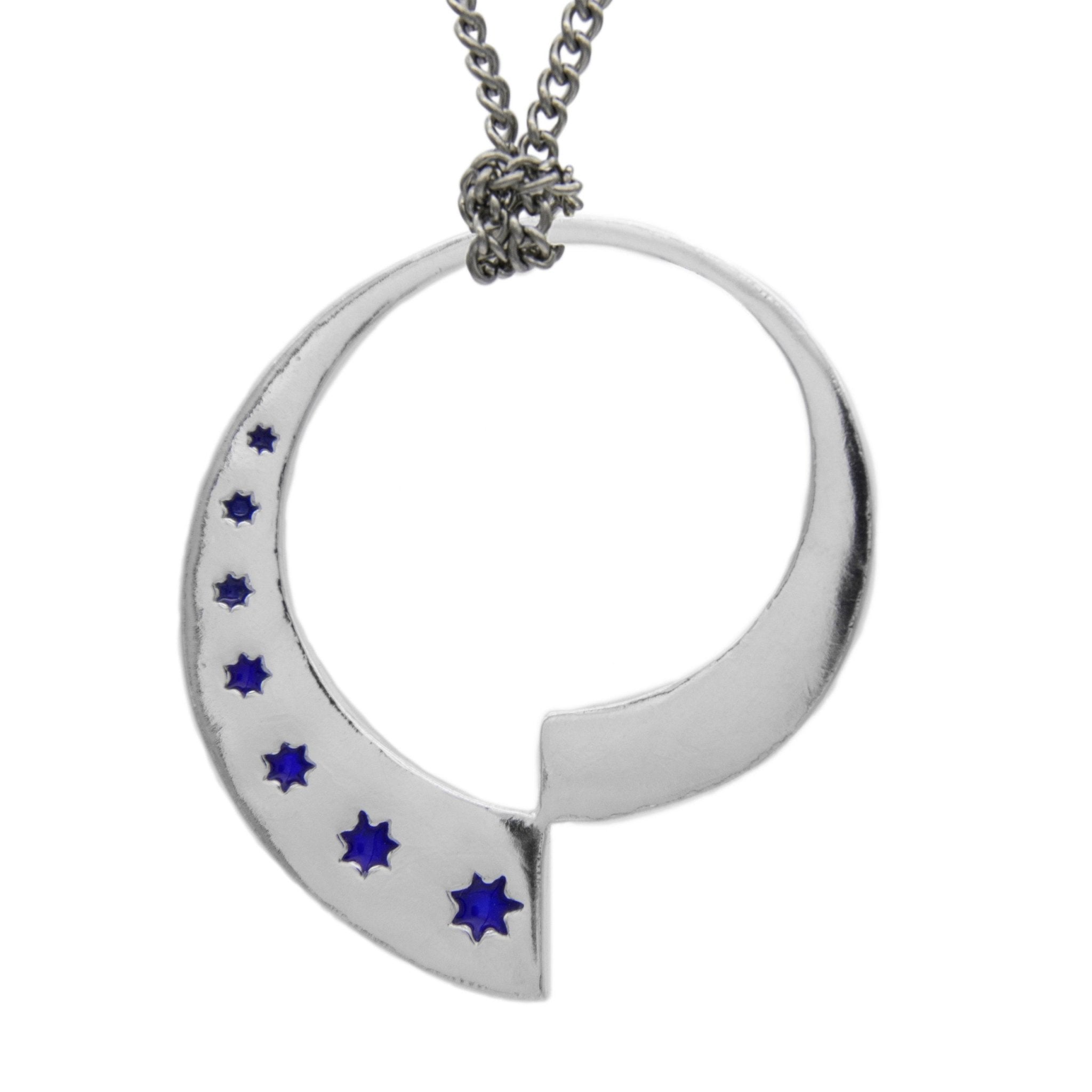 Fractalverse Medallion - Sterling Silver - Badali Jewelry - Necklace