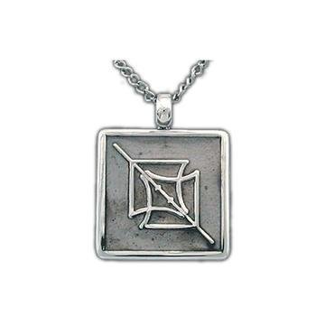 Gold Aon Eon Pendant - Badali Jewelry - Necklace