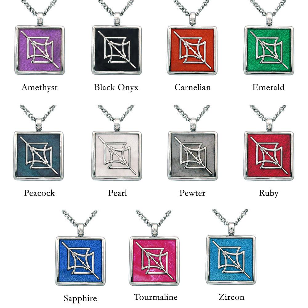 Gold Aon Eon Pendant - Badali Jewelry - Necklace