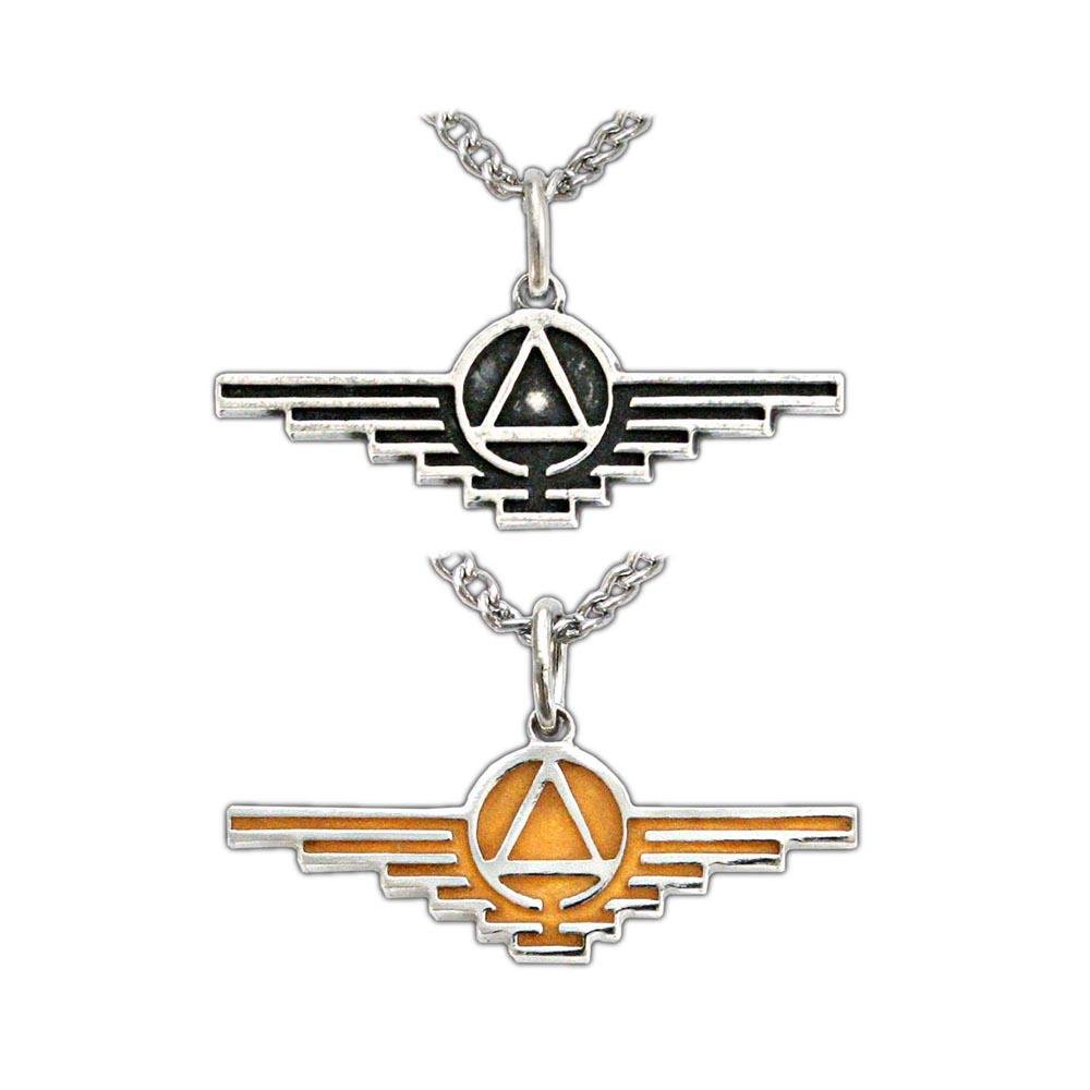 Gold Society Pendant - Silver - Badali Jewelry - Necklace