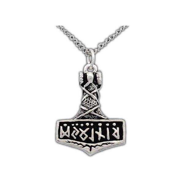 Gold clearance mjolnir necklace