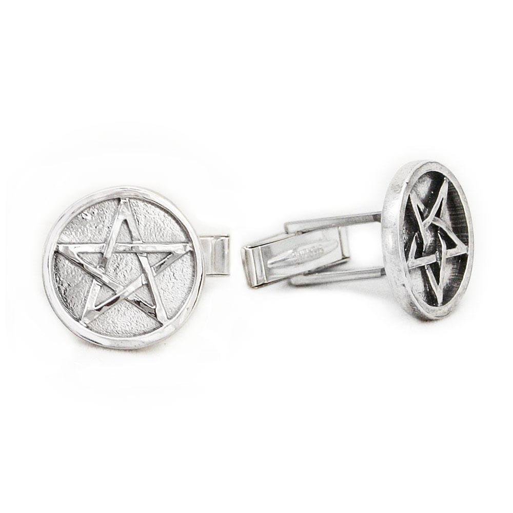 Harry Dresden's Pentacle Cufflinks - Badali Jewelry - Cufflinks