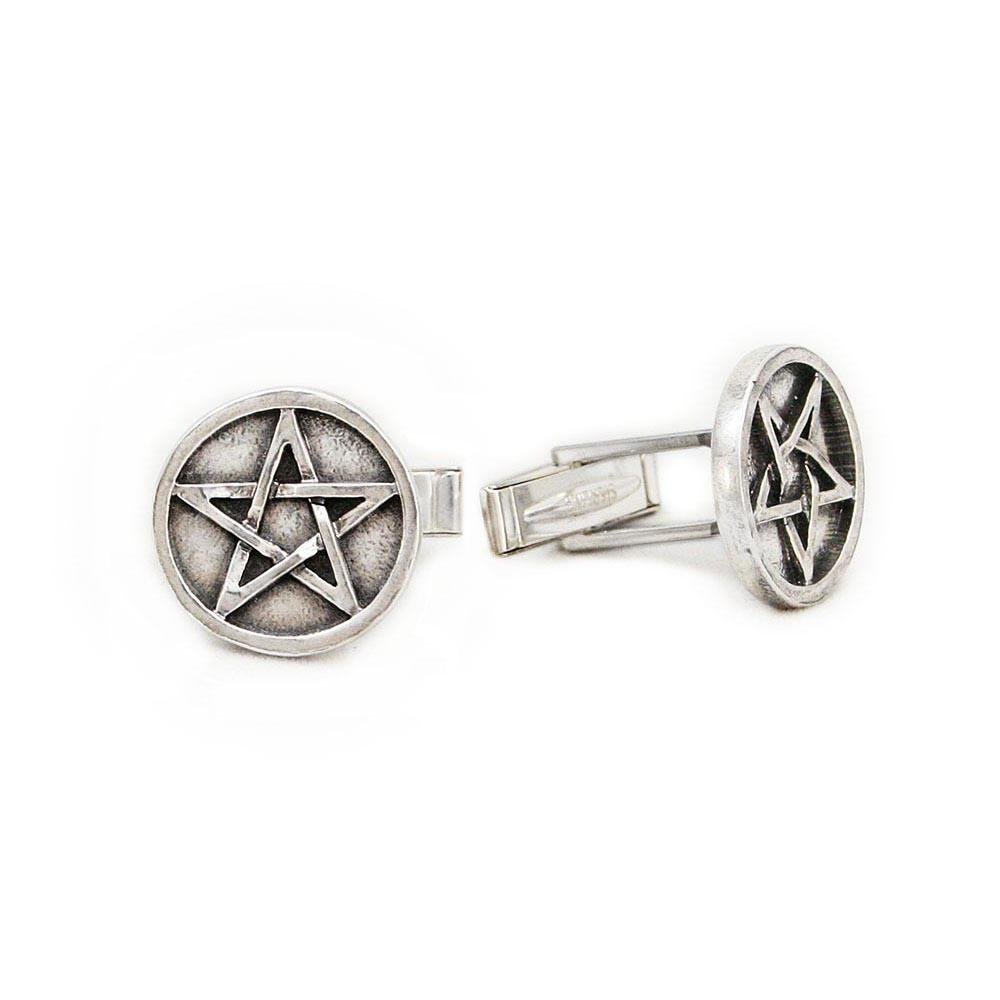 Harry Dresden's Pentacle Cufflinks - Badali Jewelry - Cufflinks