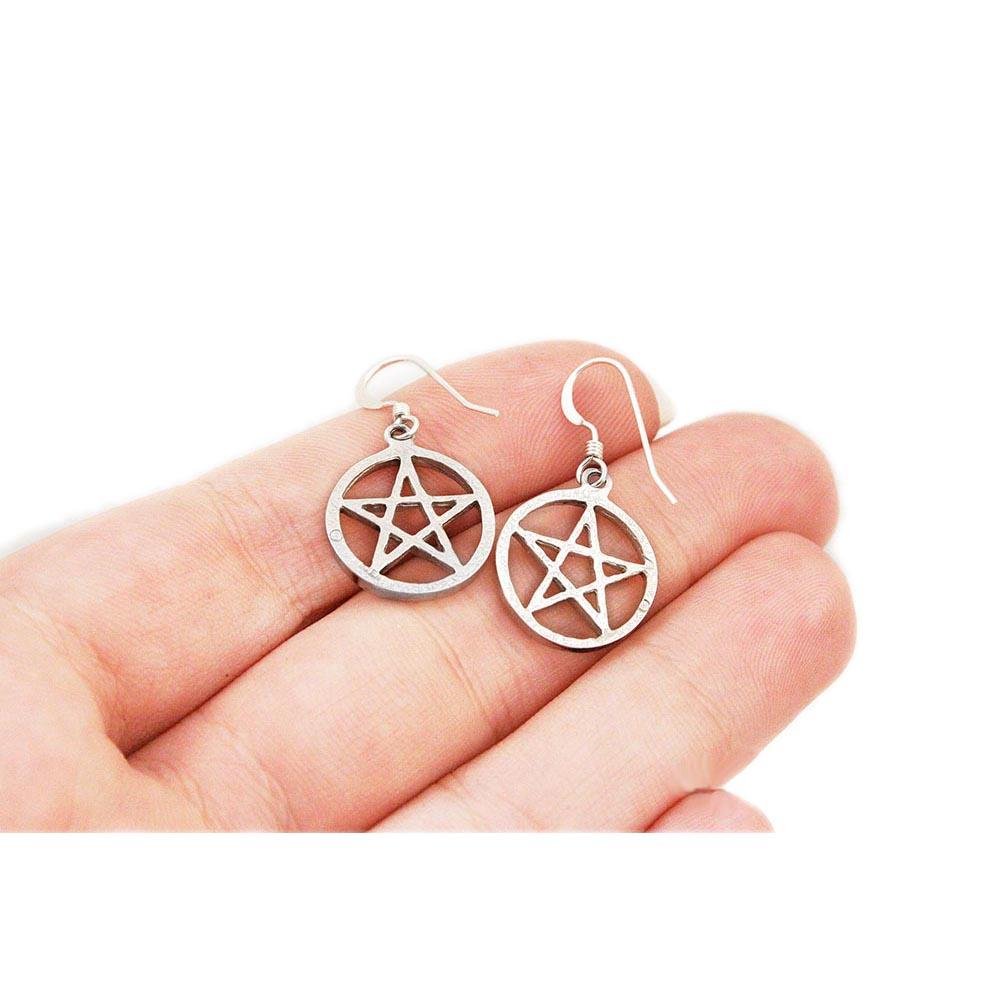 Harry Dresden's Pentacle Earrings - Badali Jewelry - Earrings