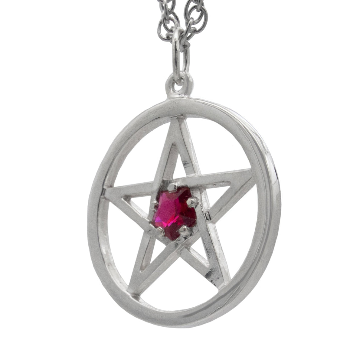 Harry Dresden's Pentacle Necklace with Ruby – BJS Inc. Harry Dresden's Pentacle Necklace with Ruby – BJS Inc.