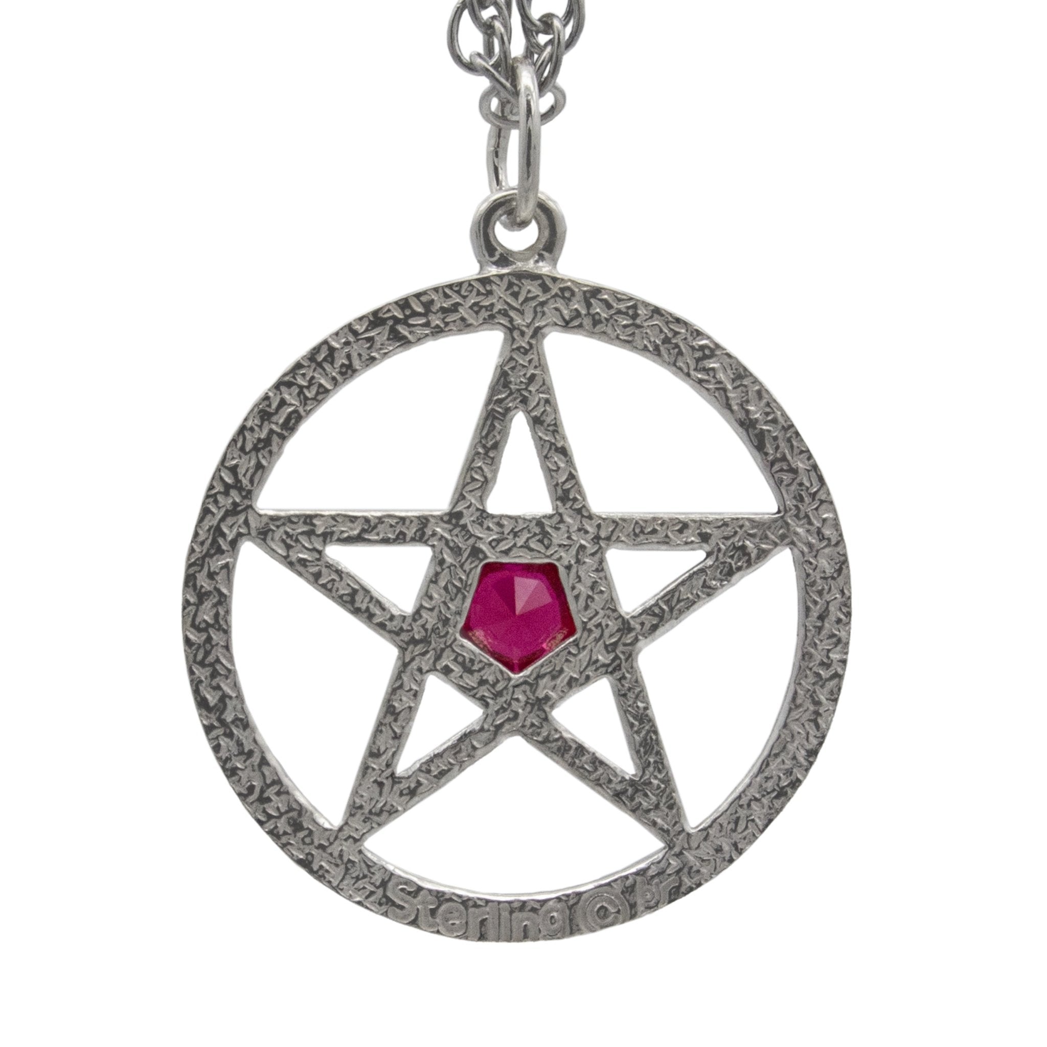 Harry Dresden's Pentacle Necklace with Ruby - BJS Inc. - Necklace