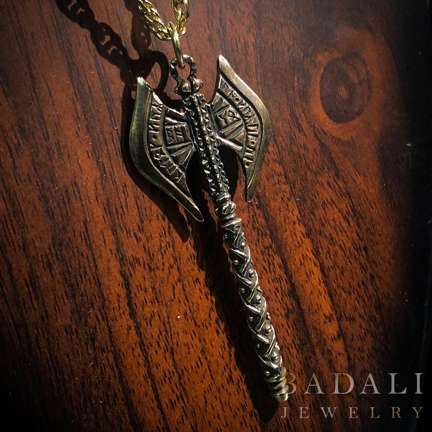 KHUZDUL Dwarven Battle Axe - BJS Inc. - Necklace