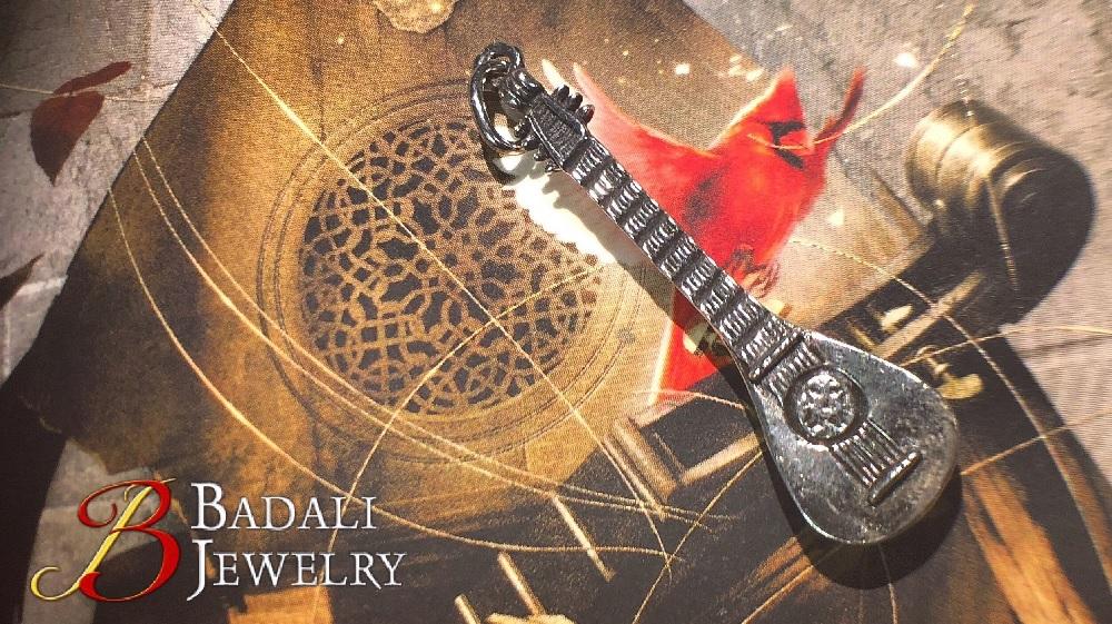 Kvothe's Lute Pendant - Badali Jewelry - Necklace