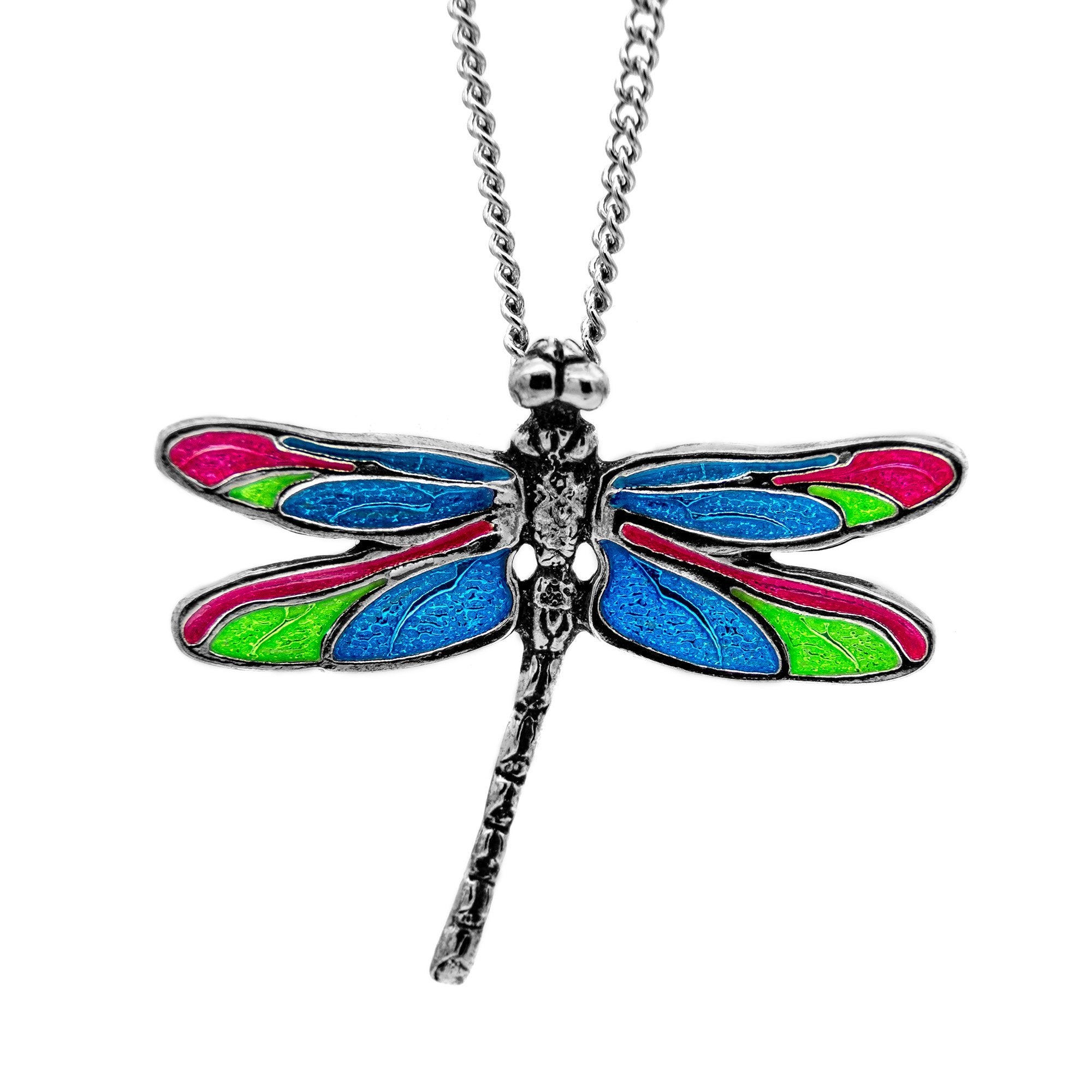 NIOBE Dragonfly - Silver - Badali Jewelry - Necklace
