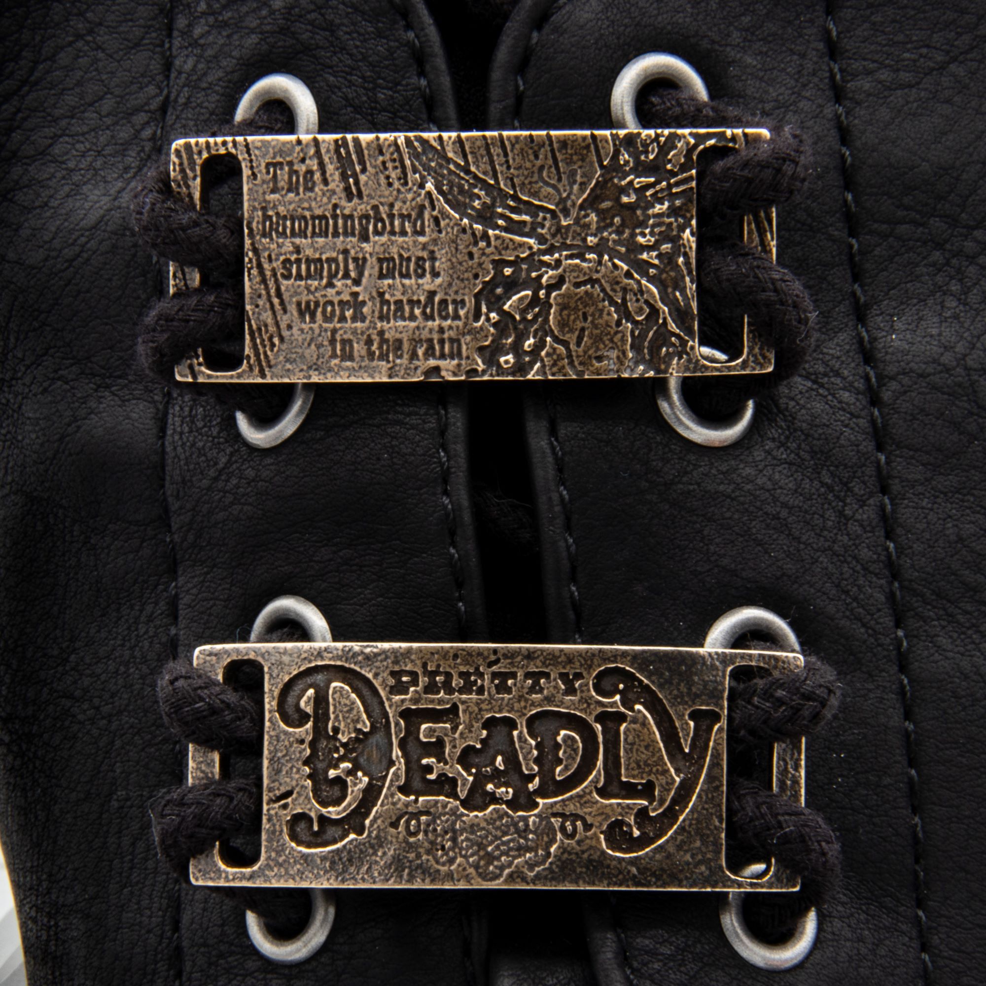 Non-Compliant Leather Cuff Bracelet - Badali Jewelry - Tags