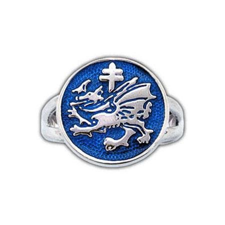 Order of the Dragon Sigil Ring - Enameled - Badali Jewelry - Ring