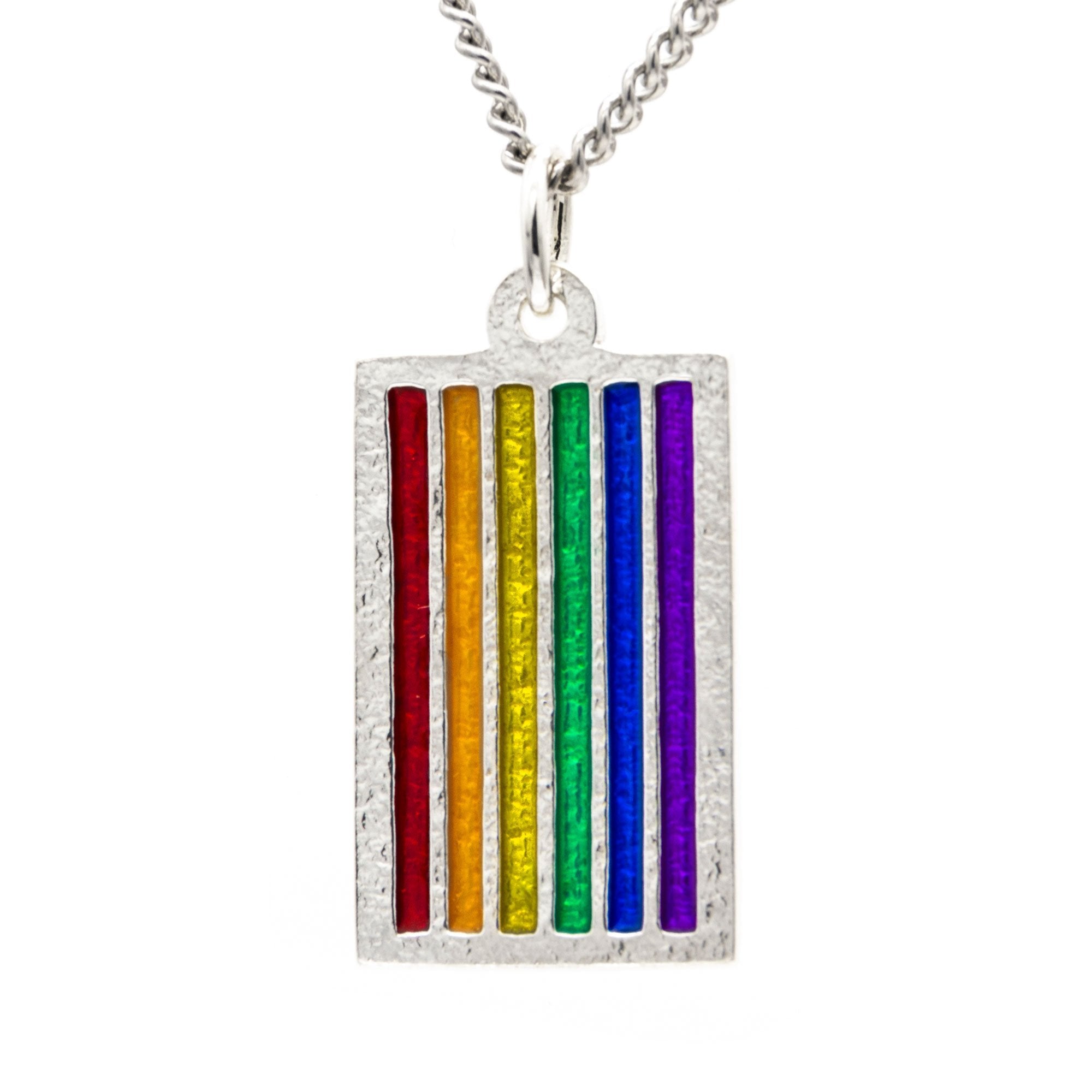 PRIDE Flag Necklace - Badali Jewelry - Necklace