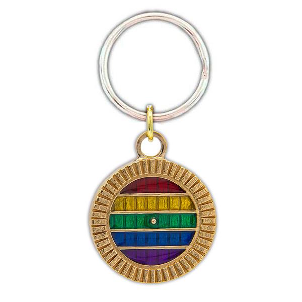 PRIDE Hobbiton™ Door - Pendant or Key Chain - Badali Jewelry - Necklace
