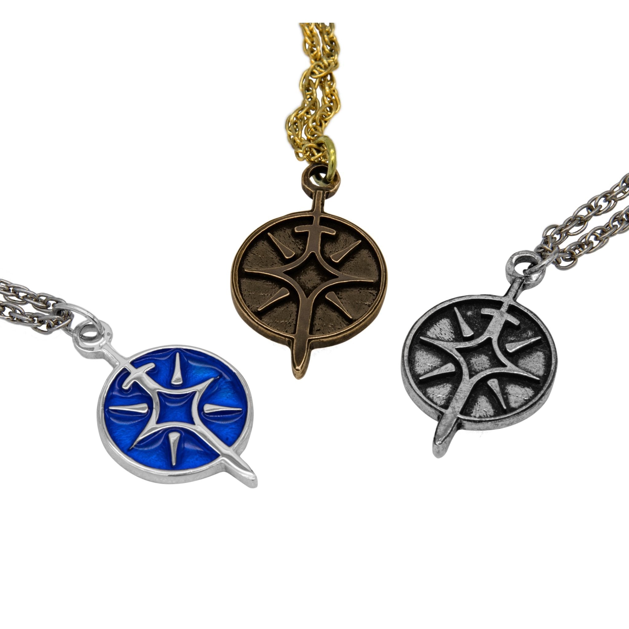 Stormlight Archive Symbol Necklace - Bronze - BJS Inc. - Necklace