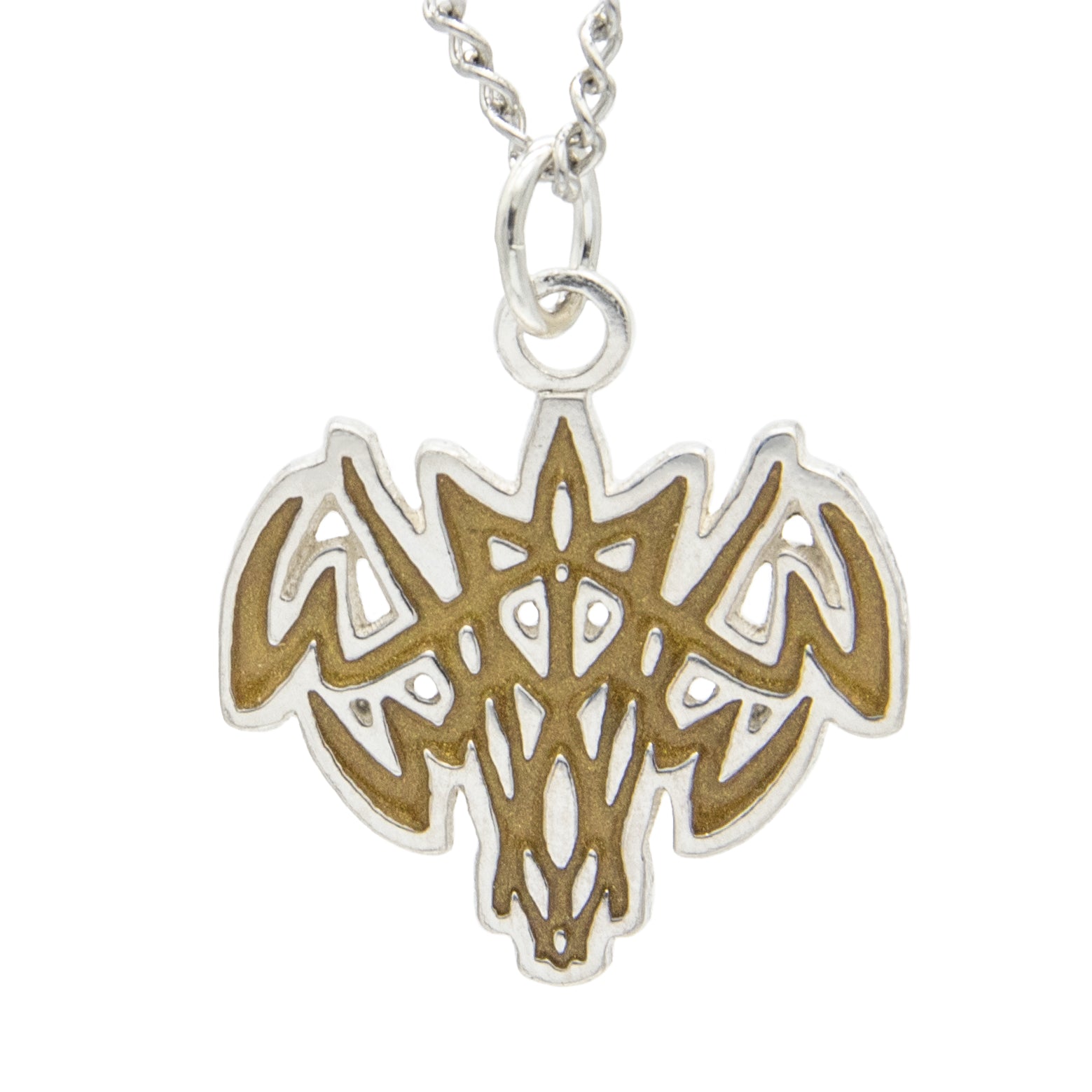 Tanat Glyph Pendant - Enameled Silver - BJS Inc. - Necklace