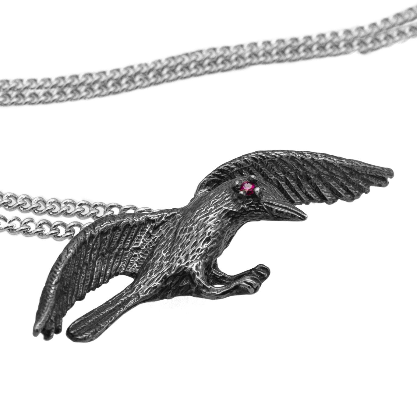 The Morrigan Crow Pendant - BJS Inc. -