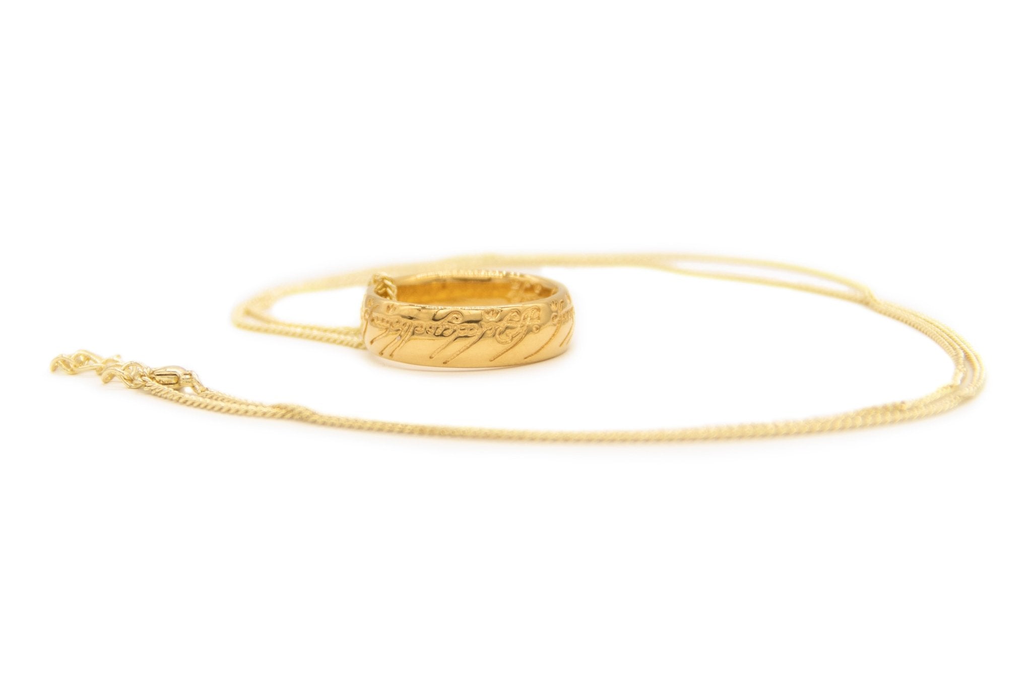 The ONE RING™ Necklace - GOLLUM™ Gold - BJS Inc. - Necklace