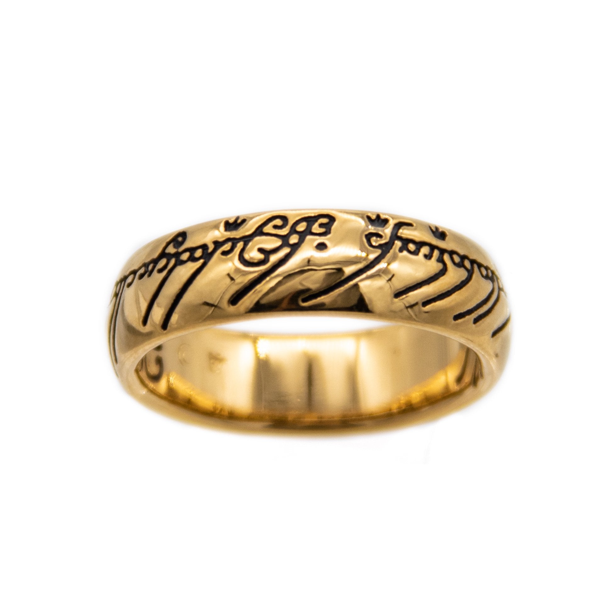 The ONE RING™ Necklace - GOLLUM™ Gold - Badali Jewelry - Necklace