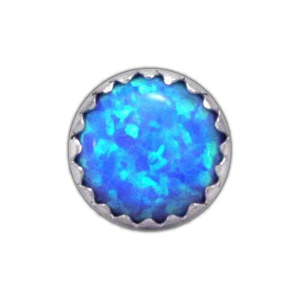 The Winter Knight's Ice Opal Earring - Badali Jewelry - Earrings