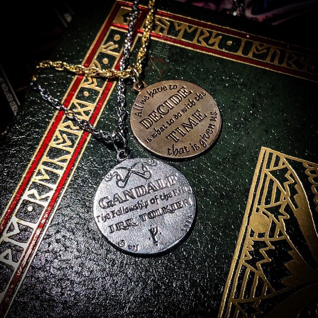 Wisdom of GANDALF™ Pendant - Bronze - Badali Jewelry - Necklace
