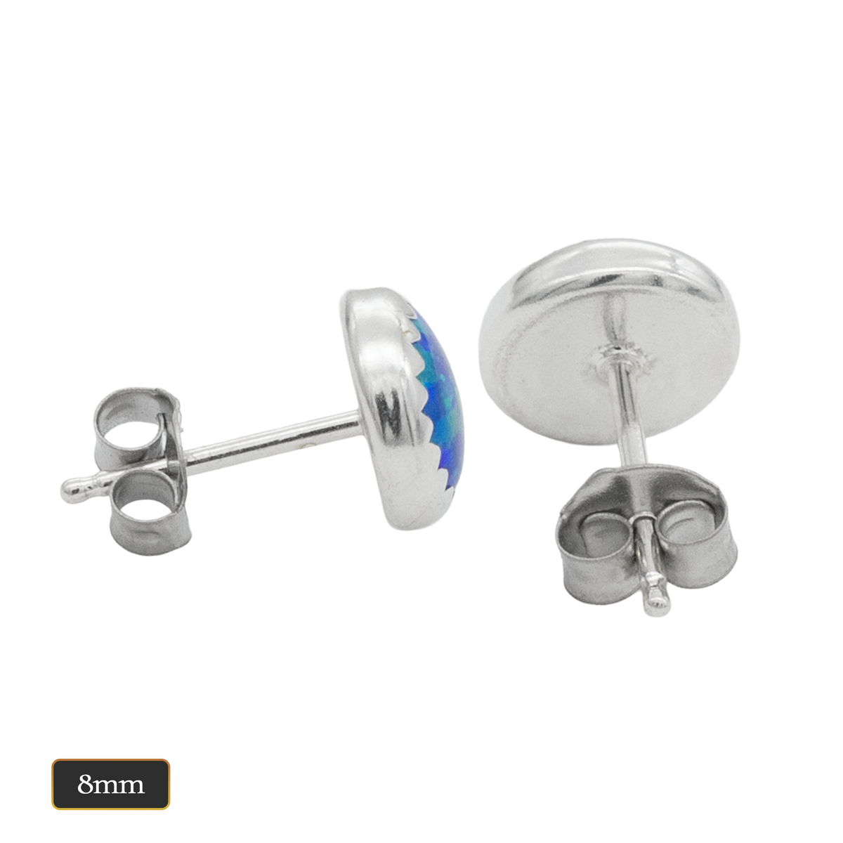The Winter Knight's Ice Opal Earring